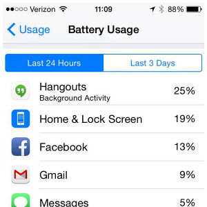 Battery Use